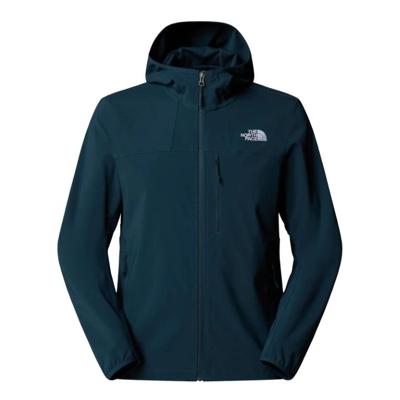 The North Face Nimble Hoodie Softshell Jas Heren Deep Cypress L