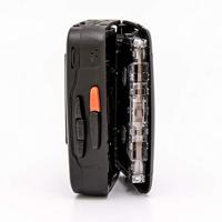 GPO KW938B draagbare cassettespeler, walkman met geïntegreerde luidpreker en microfoon zwart - thumbnail