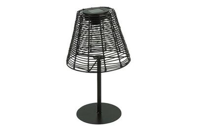 Decostar Tafellamp solar LED Hira 35 cm zwart