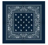 Boerenzakdoek Rain drop 54x54 - Rode zakdoek - 54 - Blauw - 54 - thumbnail