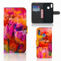 Hoesje Honor 10 Lite Tulips - thumbnail