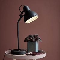 Industriele tafellamp zwart &apos;Aslak&apos; Nordlux verstelbaar E27 fitting 48 cm - thumbnail