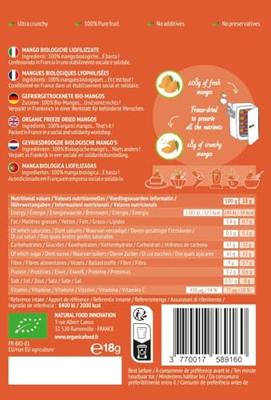 Krokant Fruit - Mango - 18 gram