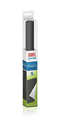 Juwel Poster Achterwand 3 S 60x30cm - Zwart-Wit Design | 3D Effect | Voor Middelgrote Aquaria