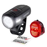 Sigma Verlichtingsset aura 45 lux + nugget ii led oplaadbaar - thumbnail