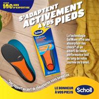 Scholl GelActiv Inlegzolen Work & Boot S Maat 35.5-40.5 - thumbnail