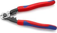 Knipex Staaldraadschaar gesmeed met meer-componentengrepen 190 mm - 9562190 - thumbnail
