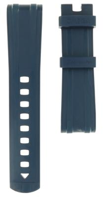 Horlogeband Omega 21022422003002 Rubber Blauw 20mm Horlogeband Omega 21022422003002 Rubber Blauw 20mm