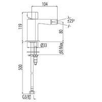 Tres Slim Bidetmengkraan Chroom 20212002 - thumbnail