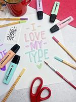 Stabilo boss original pastel markeerstiften, 4st. - thumbnail