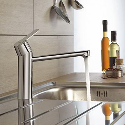 Grohe QuickFix Get middelhoge keukenmengkraan chroom