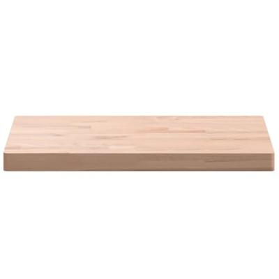 Snijplank 60x40x4 cm massief beukenhout - thumbnail