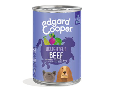 Hond blik rund 400g Edgard & Cooper - Edgard en cooper