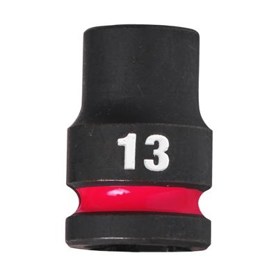 Milwaukee Accessoires shockwave krachtdop 1/2" kort 13 mm | 1 stuk - 4932480307 Milwaukee Accessoires shockwave krachtdop 1/2" kort 13 mm | 1 stuk - 4932480307