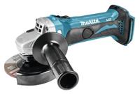 Makita dga452z accu haakse slijper 115mm | zonder accu's, lader en koffer - dga452z - thumbnail