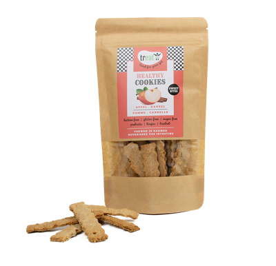 Treat Cookies appel kaneel glutenvrij 80 Gram