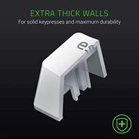 PBT Keycap Set - Mercury White - Keycaps - US/UK Layout - thumbnail