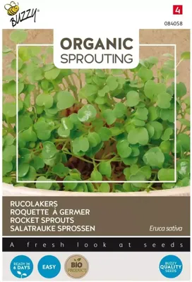 Bio Knip & Eet, Sprouting Rucolakers