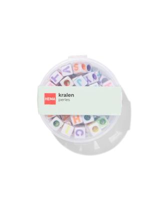 HEMA Doosje kralen vierkant alfabet