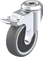 Blickle LKRA-PATH 101KF-FI-ELS Zwenkwiel met rem Wieldiameter: 100 mm Draagvermogen (max.): 120 kg 1 stuk(s) - thumbnail