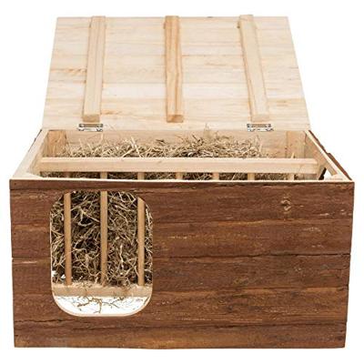 TRIXIE NATURAL LIVING KNAAGDIERHUIS HILKE MET HOOIRUIF 40X32X23 CM