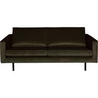 WOOOD Bank 2,5-zits 'Rodeo' Velvet, kleur Groen - thumbnail