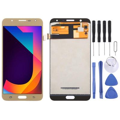 TFT-materiaal LCD-scherm en digitizer volledige assemblage voor Galaxy J7 Neo/J701 J7 NXT J7 core J701F/DS J701M (goud)