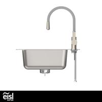 EISL FLEXO mengkraan keuken | roestvrij staal-look-grijs - NI186FLNIG NI186FLNIG - thumbnail