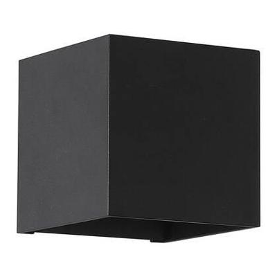 Lyora Vierkante wandlampSifor zwart - 106194