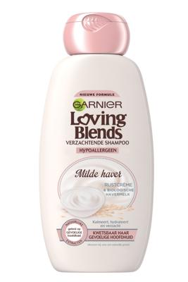Garnier Loving Blends Milde Haver shampoo - 6 x 300 ml - voordeelverpakking