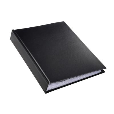 Showmap rillstab a4 10 kanaals 100 tassen zwart