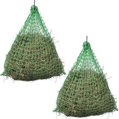 VidaXL Hooinetten rond 2 stuks 0,75x0,75 m pp VidaXL Hooinetten rond 2 stuks 0,75x0,75 m pp