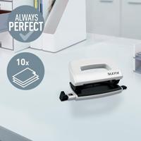 Leitz NeXXt WOW Mini perforator, 10 blad, wit - thumbnail