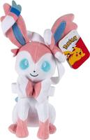 Pokémon pluchen knuffel Sylveon - 20 cm - thumbnail