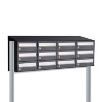 Allux Hive Set 4-Breed, 3-Hoog Met Dak Op Statief Zwart - 40030070_4x3ds - thumbnail