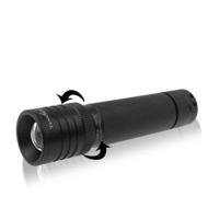 Tank007 TK-737 800lm zoomlens LED-zaklamp CREE XM-L T6 LED 5-modus witte Light(Black) - thumbnail
