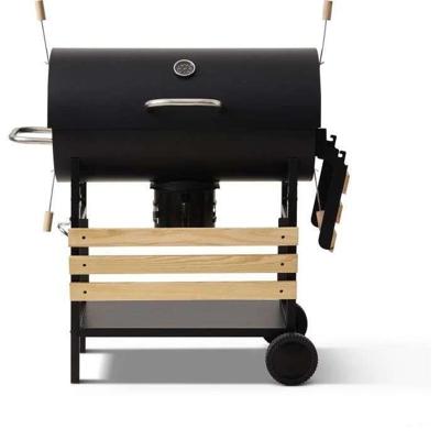 Houtskoolbarbecue - Kookbox - Mike Evolution - 142 x 57 x 112 cm - Zwart Houtskoolbarbecue - Kookbox - Mike Evolution - 142 x 57 x 112 cm - Zwart