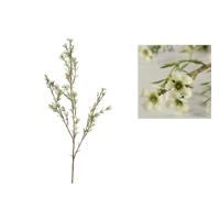 Bloem van wax Tamara wit 78cm - thumbnail