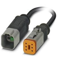 Phoenix Contact 1415036 Sensor/actuator connector, geassembleerd Aantal polen (sensoren): 6 Stekker, recht, Bus, recht 0.60 m 1 stuk(s) - thumbnail