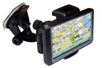 AUTO-T Supporto smartphone / GPS 360 ° con ventosa - thumbnail