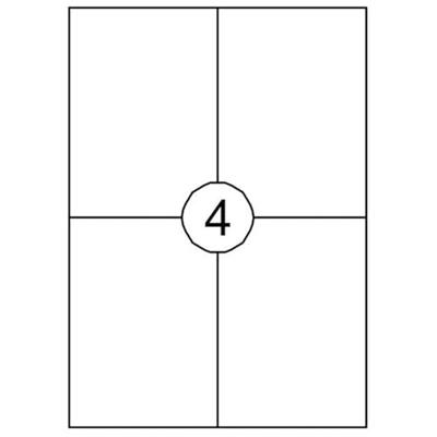 Etiket Quantore 105X148mm 60 stuks