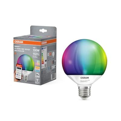 OSRAM HOMELIGHTING Smart+ Draadloze LED-lamp E27 14 W Energielabel: F (A - G) RGBW OSRAM HOMELIGHTING Smart+ Draadloze LED-lamp E27 14 W Energielabel: F (A - G) RGBW