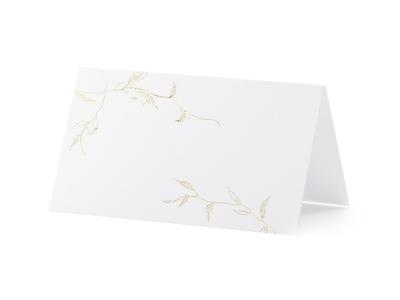 Naamkaartjes Gouden Takken (9.5x5.5cm)