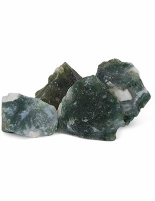 Ruwe Agaat Mos Edelsteen ca. 8-10 Stukken (250 gram) Ruwe Agaat Mos Edelsteen ca. 8-10 Stukken (250 gram)