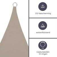 Perel GSS4430CR Schaduwdoek sun sails 4000 mm x 3000 mm 1 stuk(s) - thumbnail