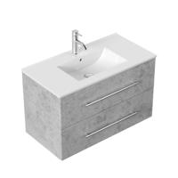 Wastafelkast Odin Beton 90 cm - thumbnail