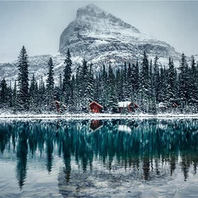 Fotobehang - meer O&apos;Hara Canada, premium print, inclusief behanglijm