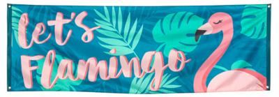 Banner 'Let's Flamingo' Hawaii
