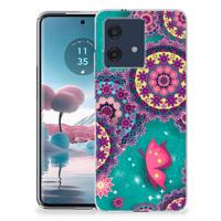 Motorola Edge 40 Neo | Hoesje maken | Cirkels en Vlinders - thumbnail