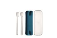 Mepal babylepel mio set van 2 deep blue - thumbnail